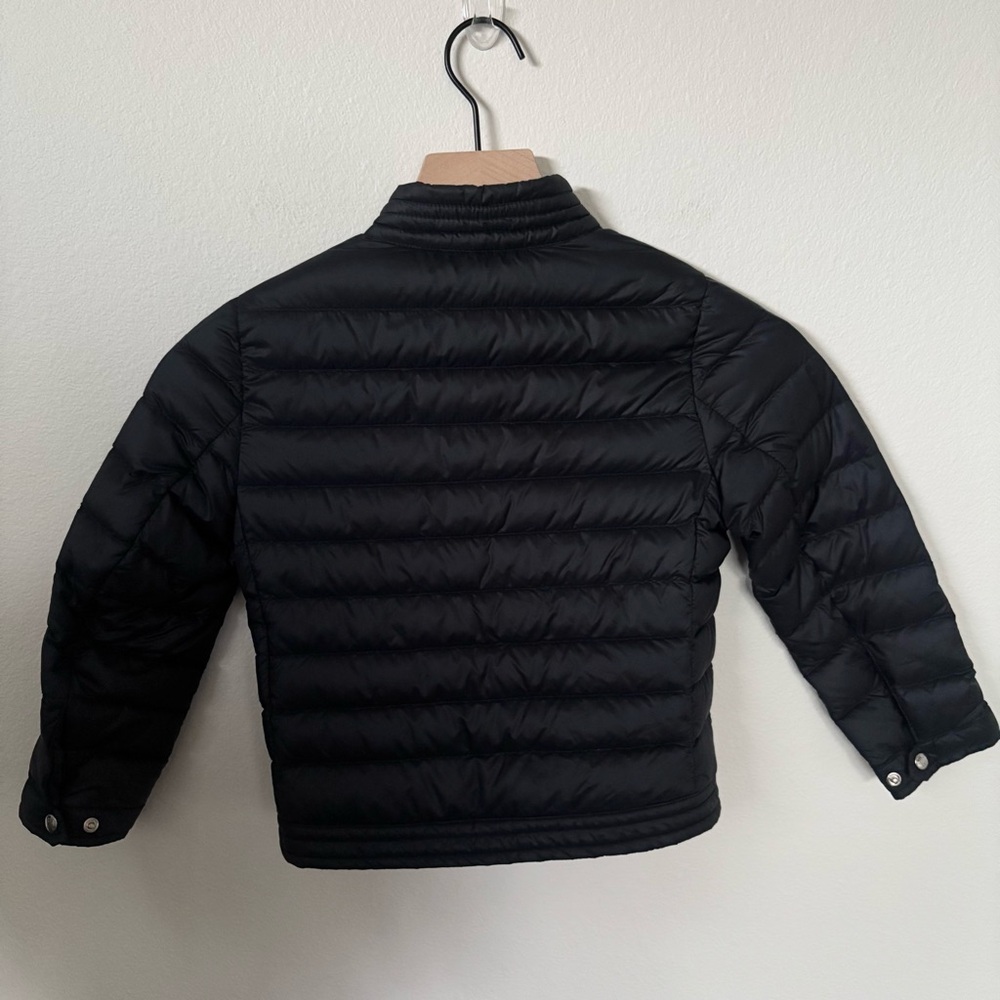 Moncler Kids Down Jacket Enfant Urzay Warm Puffer Coat Navy Boy Girl Size 6 - Picture 5 of 13